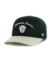 【送料無料】 47ブランド レディース 帽子 アクセサリー Women's Black Milwaukee Brewers Stable Hitch Adjustable Hat Black(4)