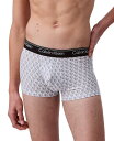 【送料無料】 カルバンクライン メンズ ボクサーパンツ アンダーウェア Men's 3-Pack Microfiber Stretch Low-Rise Tru...