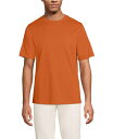 【送料無料】 ランズエンド メンズ Tシャツ トップス Men's Super-T Short Sleeve T-Shirt Desert clay(4)