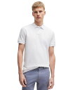 【送料無料】 ヒューゴボス メンズ ポロシャツ トップス Men's Slim-Fit Stretch-Cotton Logo Patch Polo Shirt...
