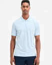 【送料無料】 アルファニ メンズ ポロシャツ トップス Men's Ottoman Short Sleeve Textured Quarter-Zip Polo...