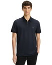 【送料無料】 ヒューゴボス メンズ ポロシャツ トップス Men's Stretch-Cotton Pique Slim-Fit Polo Shirt Dark...