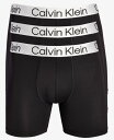 【送料無料】 カルバンクライン メンズ ボクサーパンツ アンダーウェア Men's 3-Pk. Chromatic Brushed Micro Boxer Br...