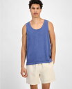 【送料無料】 サンストーン メンズ ポロシャツ トップス Men's Washed Tank Weather Indigo