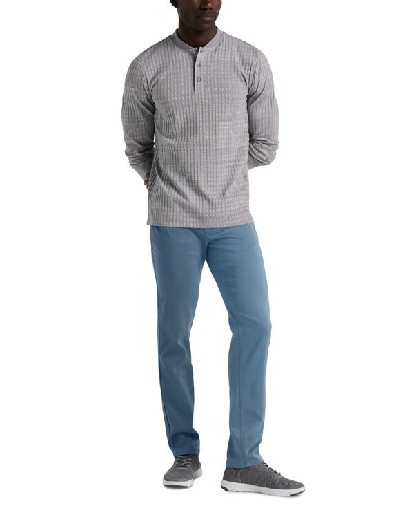 ペリーエリス メンズ ボトムス カジュアルパンツ パンツ Perry Ellis Men's Double-Weave Slim-Fit 5-P..