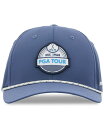 【送料無料】 ピージーエーツアー メンズ 手袋 アクセサリー Men's Premium Label Golf Cap Blue Ingigo