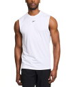 【送料無料】 リーボック メンズ タンクトップ トップス Men's Sleeveless Logo Tech Tank Top White
