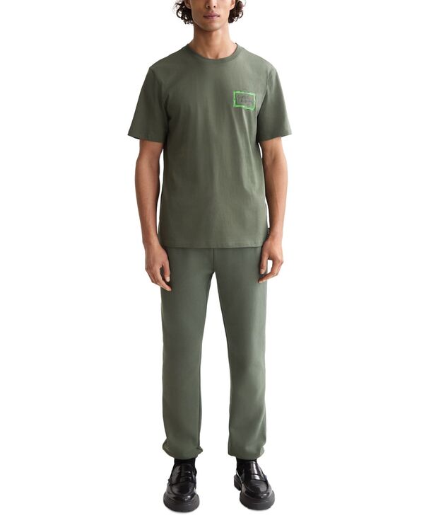 【送料無料】 スコッチアンドソーダ メンズ Tシャツ トップス Men's Short Sleeve Screen Print Logo Graphic T-Shirt Thyme