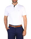 【送料無料】 テーラーバード メンズ ポロシャツ トップス Men's Solid Modal Polo w/Contrast Trim White