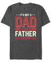 【送料無料】 フィフスサン メンズ Tシャツ トップス Men's Dad Bod Figure Short Sleeve T-Shirt Charcoal heather