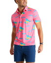 【送料無料】 チャビーズ メンズ ポロシャツ トップス Men's The Pineapple Floaters Performance Polo Shirt ...