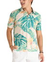 【送料無料】 チャビーズ メンズ ポロシャツ トップス Men's The Frond Of You Range Polo Shirt Off White
