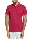 【送料無料】 オリジナルペンギン メンズ ポロシャツ トップス Men's Sticker Pete Slim-Fit Tipped Polo Shirt Sa...