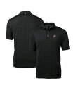 【送料無料】 カッターアンドバック メンズ ポロシャツ トップス Men's Arkansas Razorbacks Virtue Eco Pique Tile...