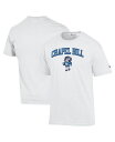 【送料無料】 チャンピオン メンズ Tシャツ トップス Men's White North Carolina Tar Heels Chapel Bill Mascot T-Shirt White