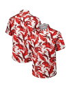 【送料無料】 トッミーバハマ メンズ シャツ トップス Men's Red Kansas City Chiefs Sunnyvale Blooms Camp Button-Up Shirt Red