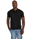 【送料無料】 ゲス メンズ ポロシャツ トップス Men's Axel Rib Polo Shirt Black