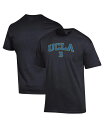 【送料無料】 チャンピオン メンズ Tシャツ トップス Men's Black UCLA Bruins Arched Logo T-Shirt Black