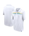 【送料無料】 ファナティクス メンズ ポロシャツ トップス Men's White Los Angeles Chargers Big Tall Sublimated Polo White(4)