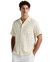 【送料無料】 オリジナルペンギン メンズ シャツ トップス Men's Slim-Fit Dobby Check Camp Short-Sleeve Shirt Birch