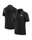 【送料無料】 ファナティクス メンズ ポロシャツ トップス Men's Black Boston Celtics Front Office Polo Shirt...
