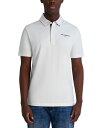 【送料無料】 カール ラガーフェルド メンズ ポロシャツ トップス Men's Logo Polo Shirt White