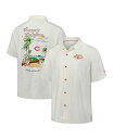 【送料無料】 トッミーバハマ メンズ シャツ トップス Men's White Detroit Tigers Grand Slam Bay Camp Button-Up Shirt White(4)
