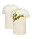 【送料無料】 ミッチェル&ネス メンズ Tシャツ トップス Men's Cream Purdue Boilermakers Vintage Tone T-Shirt Cream