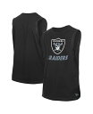【送料無料】 ニューエラ メンズ タンクトップ トップス Men's Black Las Vegas Raiders Leisure Collection Ta...