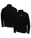【送料無料】 トッミーバハマ メンズ ジャケット・ブルゾン アウター Men's Black South Carolina Gamecocks Sport Tobago Bay Tri-Blend Mock Neck Half-Zip Jacket South Caro