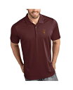 【送料無料】 アンティグア レディース ポロシャツ トップス Arizona State Sun Devils Antigua Tribute Polo Mar...