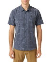 【送料無料】 オニール メンズ シャツ トップス Men's Traveler Traverse Short Sleeve Standard Shirt Blue