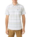 【送料無料】 オニール メンズ シャツ トップス Men's Traveler Traverse Stripe Shirt Natural
