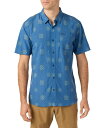 【送料無料】 オニール メンズ シャツ トップス Men's Oasis Short Sleeve Standard Shirt Indigo