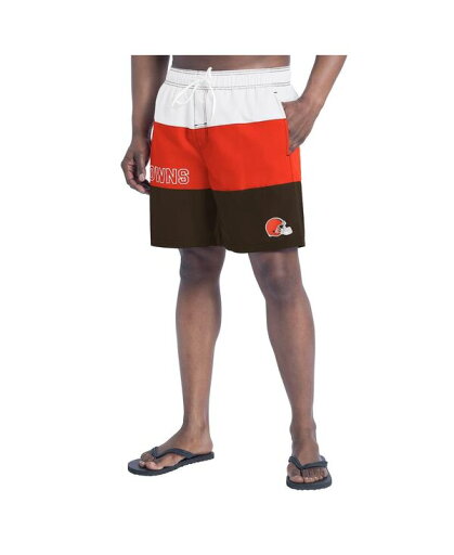 【送料無料】 カール バンクス メンズ ハーフパンツ・ショーツ 水着 Men's Brown/Orange Cleveland Browns Sunrise Volley Swim Shorts Brown Orange 【送料無料】 カール バンクス メンズ ハーフパンツ・ショーツ 水着 Men's Brown/Orange Cleveland Browns Sunrise Volley Swim Shorts Brown Orange