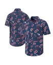 【送料無料】 レインスプーナー メンズ シャツ トップス Men's Navy Cleveland Guardians Kekai Button-Down Shirt Navy