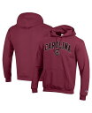 【送料無料】 チャンピオン メンズ パーカー・スウェット アウター Men's Garnet South Carolina Gamecocks Arch Over Logo Pullover Hoodie Garnet