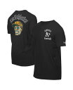 【送料無料】 ニューエラ メンズ Tシャツ トップス Men's Black Athletics Sugar Skulls T-Shirt Black