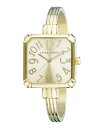 【送料無料】 ローラアシュレイ レディース 腕時計 アクセサリー Gold Skinny Bangle Square Watch Gold