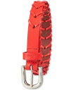 【送料無料】 リーバイス レディース ベルト アクセサリー Women's Fully Adjustable Skinny Braided Genuine Le...