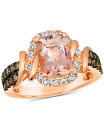 【送料無料】 ル ヴァン レディース リング アクセサリー Morganite (1-1/2 ct. t.w.) & Diamond (5/8 ct. t.w....