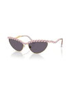 【送料無料】 スワロフスキー レディース サングラス・アイウェア アクセサリー Women's Large Sunglasses SK7030 Gold