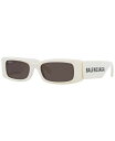 【送料無料】 バレンシアガ レディース サングラス・アイウェア アクセサリー Women's Sunglasses BB0260S White