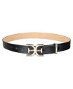 【送料無料】 サムエデルマン レディース ベルト アクセサリー Women's Hammered Double-E Logo Plaque Buckle Bel...