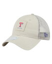【送料無料】 ニューエラ レディース 帽子 アクセサリー Women's Light Beige Texas Rangers Square Stitch 9TWENTY Adjustable Hat Light Beige