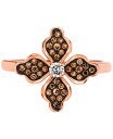 【送料無料】 ル ヴァン レディース リング アクセサリー Chocolatier Chocolate Diamond & Vanilla Diamond Fl...