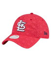 【送料無料】 ニューエラ レディース 帽子 アクセサリー Women's Red St. Louis Cardinals Don't Worry 9TWENTY Adjustable Hat Red