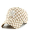 【送料無料】 47ブランド レディース 帽子 アクセサリー Women's Tan Cleveland Browns Vibe Check Clean Up Adjustable Hat Tan
