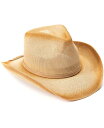 【送料無料】 ヴィンスカムート レディース 帽子 アクセサリー Classic Cowboy Hat Natural