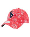 【送料無料】 ニューエラ レディース 帽子 アクセサリー Women's Red Houston Texans Paisley 9TWENTY Adjustable Hat Red